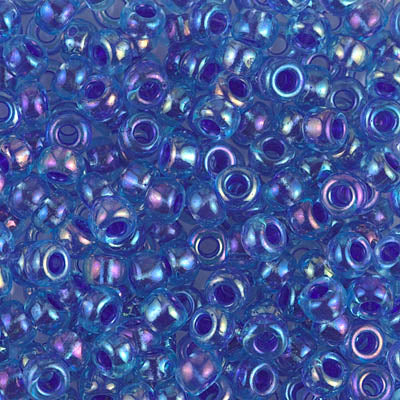 Transparent Light Sapphire AB Miyuki Seed Beads 6/0