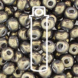 Baroque Pearl Dark Olive Miyuki Seed Beads 5/0