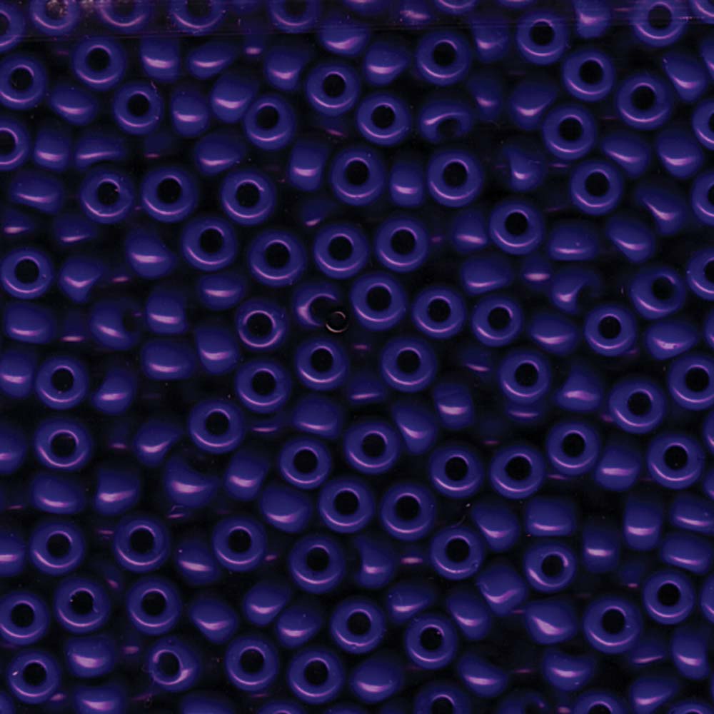Opaque Cobalt Miyuki Seed Beads 6/0