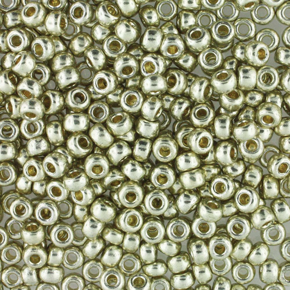 Duracoat Galvanized Silver Miyuki Seed Beads 6/0