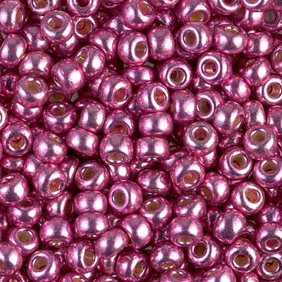 Duracoat Galvanized Hot Pink Miyuki Seed Beads 6/0