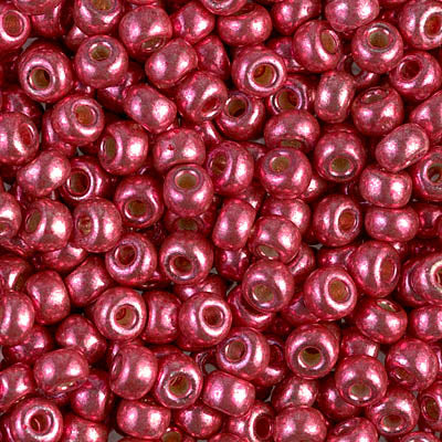 Galvanized Light Cranberry Miyuki Seed Beads 6/0