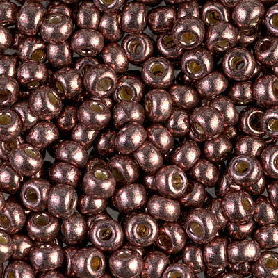 Duracoat Galvanized Dark Mauve Miyuki Seed Beads 6/0