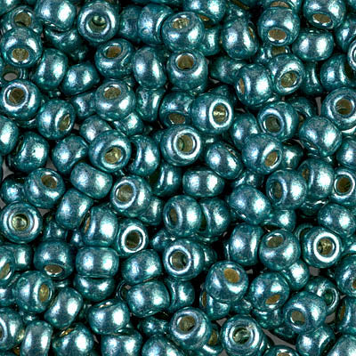 Duracoat Galvanized Sea Foam Miyuki Seed Beads 6/0