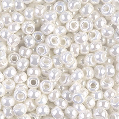 Ivory Pearl Ceylon Miyuki Seed Beads 6/0