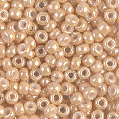 Light Caramel Ceylon Miyuki Seed Beads 6/0