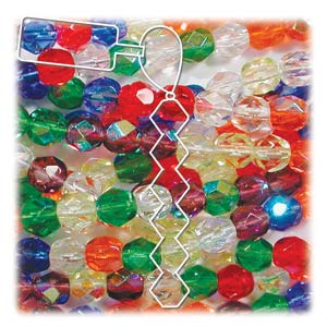 3MM Rainbow Czech Glass Fire Polished Beads