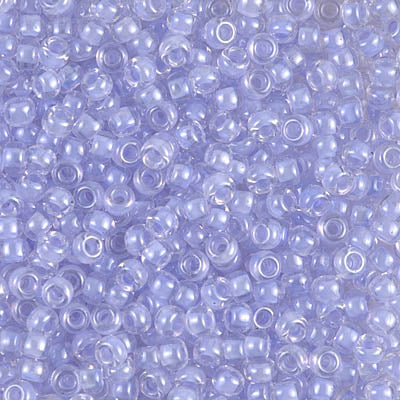 Orchid Lined Crystal Miyuki Seed Beads 8/0
