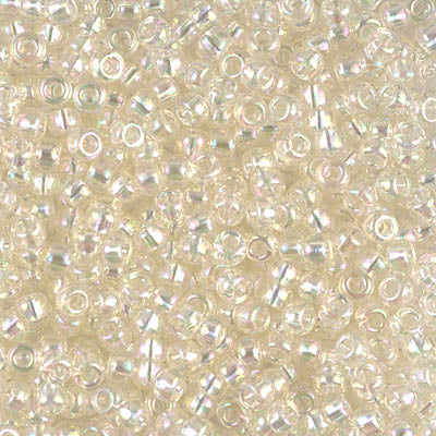 Crystal Ivory Gold Miyuki Seed Beads 8/0