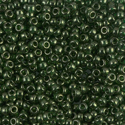 Olive Gold Luster Miyuki Seed Beads 8/0