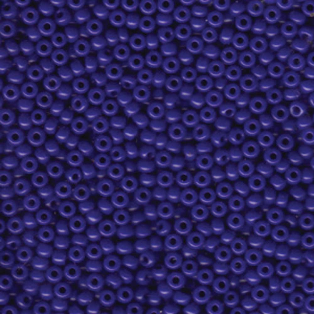Opaque Cobalt Miyuki Seed Beads 8/0