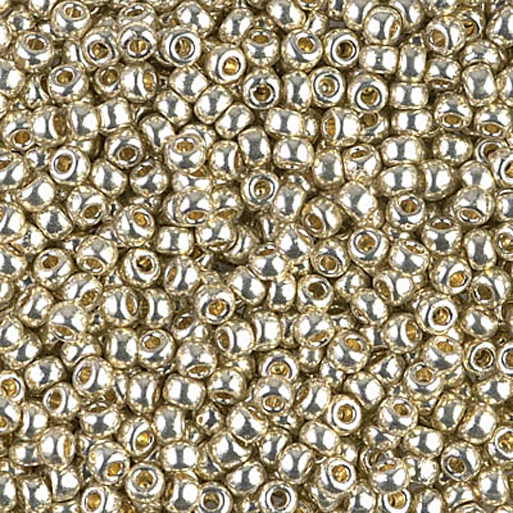 Duracoat Galvanized Silver Miyuki Seed Beads 8/0