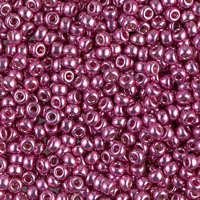 Duracoat Galvanized Hot Pink Miyuki Seed Beads 8/0