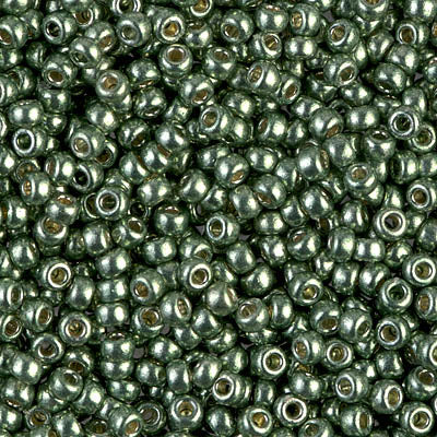 Duracoat Galvanized Sea Green Miyuki Seed Beads 8/0