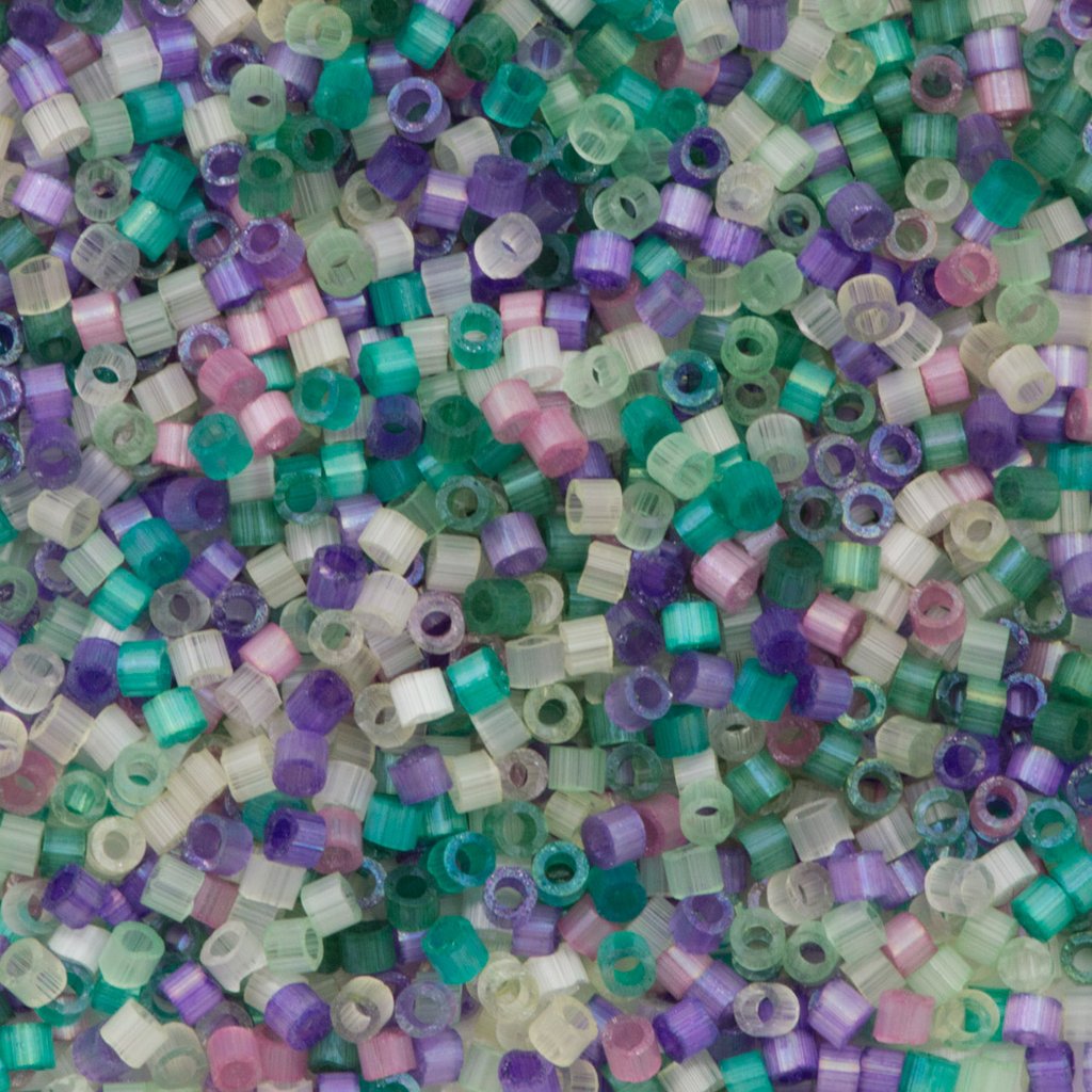 Satin Violets Mix Miyuki Delica Beads 11/0
