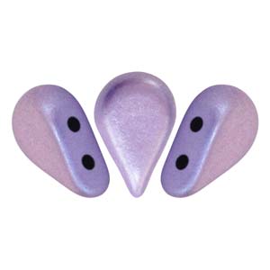Metallic Matte Purple Amos par Puca Beads