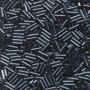 Gunmetal Miyuki Bugle Beads 6mm (#2)