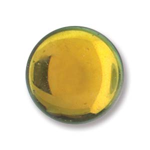 18MM Backlit Tequila Czech Round Cabochon