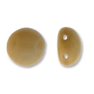8mm Opaque Beige Candy Beads