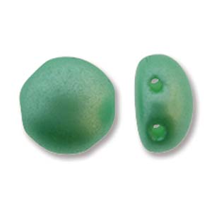 8mm Pastel Light Green Candy Beads