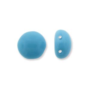 8mm Light Blue Candy Beads
