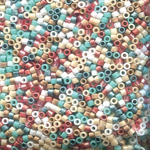 Mix Desert Coral Miyuki Delica Beads 11/0