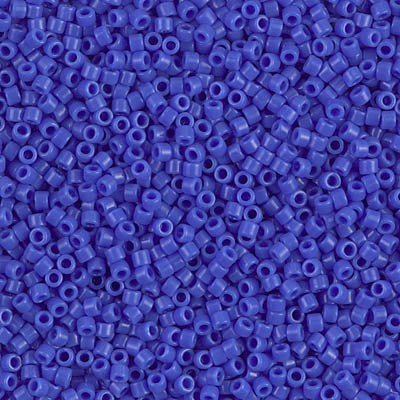 Opaque Cyan Blue Miyuki Delica Beads 11/0