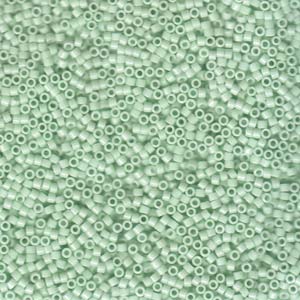 Opaque Light Mint Miyuki Delica Beads 11/0