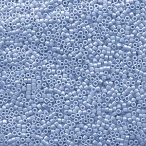 Opaque Agate Blue Luster Miyuki Delica Beads 11/0