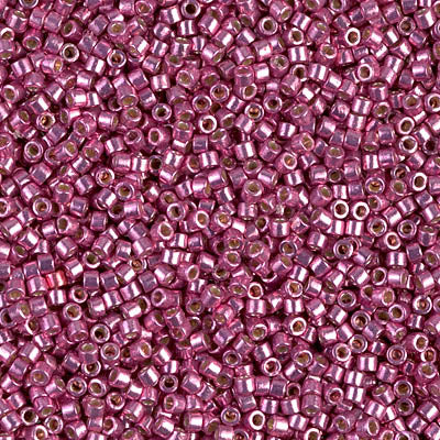 Duracoat Galvanized Hot Pink Miyuki Delica Beads 11/0