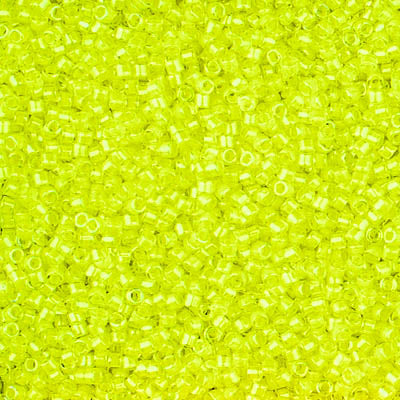 Luminous Limeade Miyuki Delica Beads 11/0