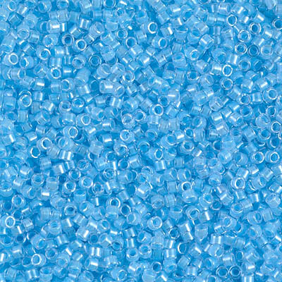Luminous Ocean Blue Miyuki Delica Beads 11/0