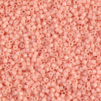 Ceylon Opaque Salmon Miyuki Delica Beads 11/0
