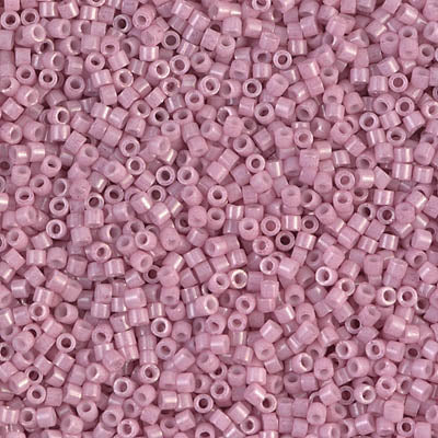 Opaque Old Rose Luster Miyuki Delica Beads 11/0