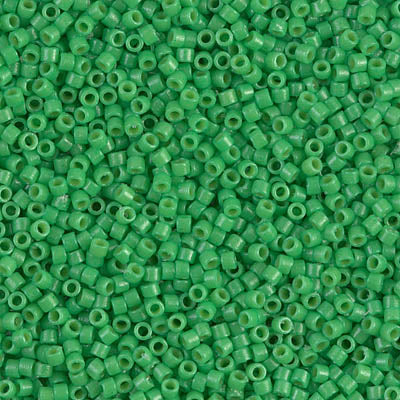 Fiji Green Duracoat Miyuki Delica Beads 11/0