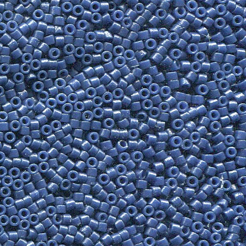 Navy Blue Metallic Opaque Miyuki Delica Beads 11/0