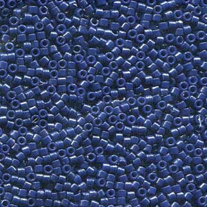 Duract Cobalt Opaqe Dyed Miyuki Delica Beads 11/0