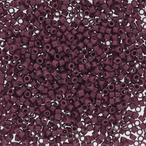 Duracoat Opaque Grape Purple Miyuki Delica Beads 11/0