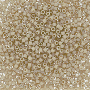 Duracoat Opaque Off White Miyuki Delica Beads 11/0