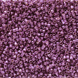 Duracoat Galvanized Purple Orchid Miyuki Delica Beads 11/0