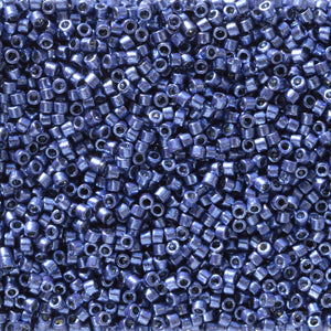 Duracoat Galvanized Mermaid Blue Miyuki Delica Beads 11/0
