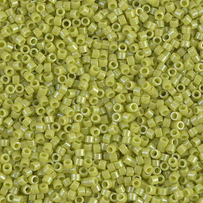 Chartreuse Miyuki Delica Beads 11/0