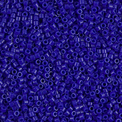 Opaque Dark Blue Miyuki Delica Beads 11/0