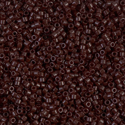 Opaque Chocolate Light Brown Miyuki Delica Beads 11/0