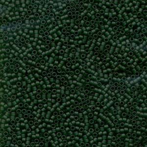 Forest Green Matte Transparent Miyuki Delica Beads 11/0