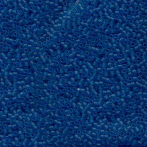 Matte Transparent Aquamarine Miyuki Delica Beads 11/0