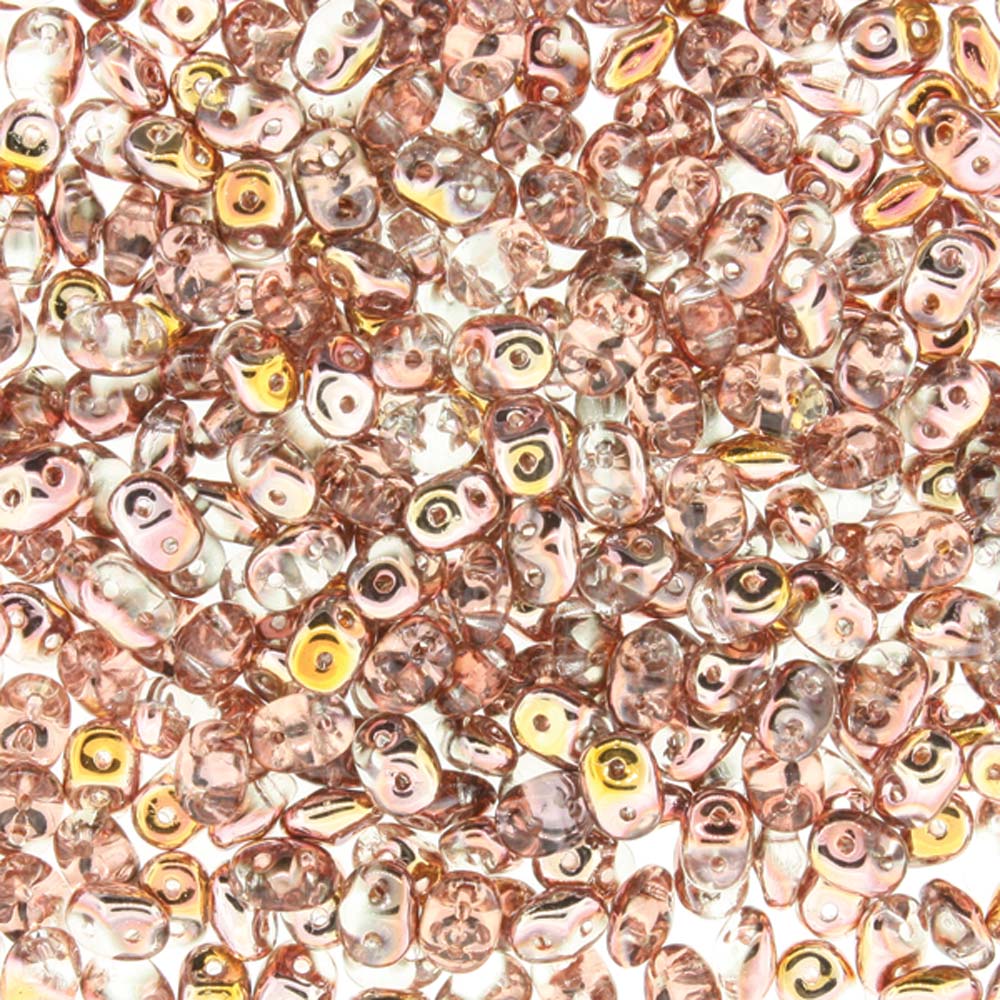 Crystal Capri Gold Superduo Beads