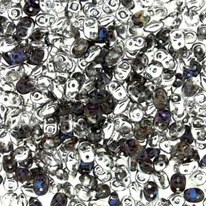 Crystal Helio Superduo Beads