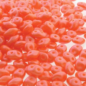 Superduo Tutti Frutti Cantaloupe Superduo Beads