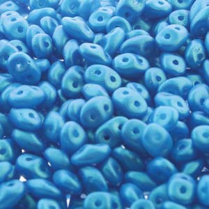 Tropical Blue Wave Superduo Beads